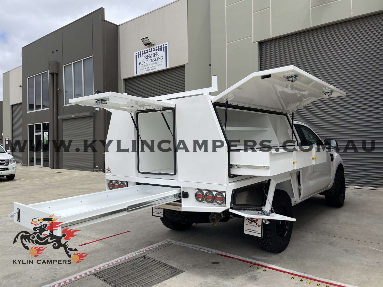 Custom Builds Jason's 2100mm Long Chassis Mount Canopy Kylin