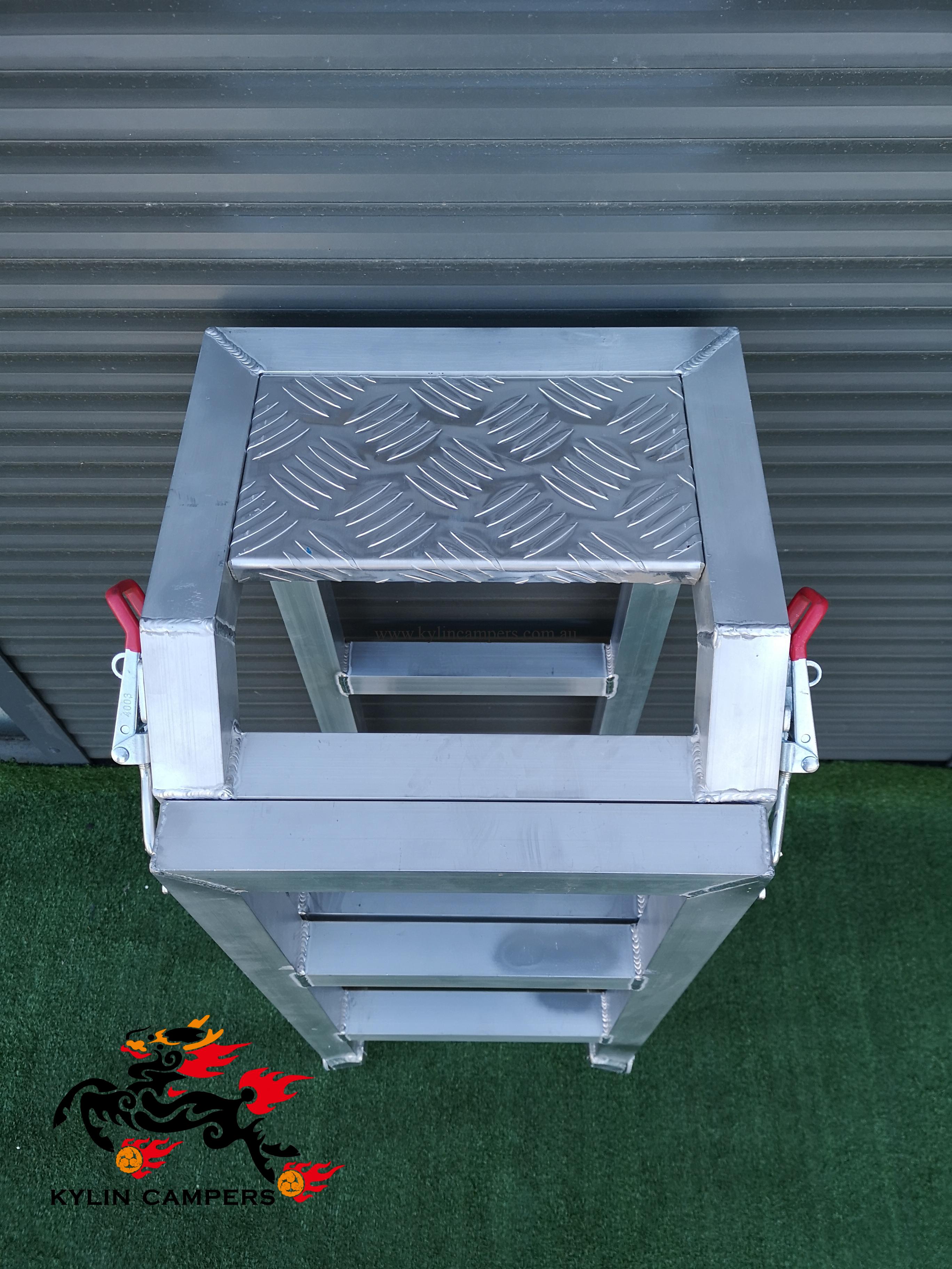 Aluminium Ladder for Ute Canopy, Fold Down Ladder, Universal Ladder for