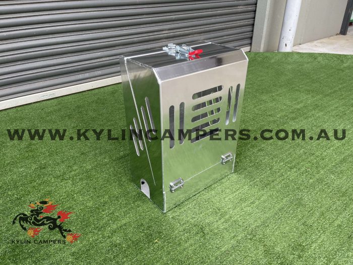 3mm Flat Aluminium 20L Lockable Jerry Can Holder for Ute CanopiesKylin