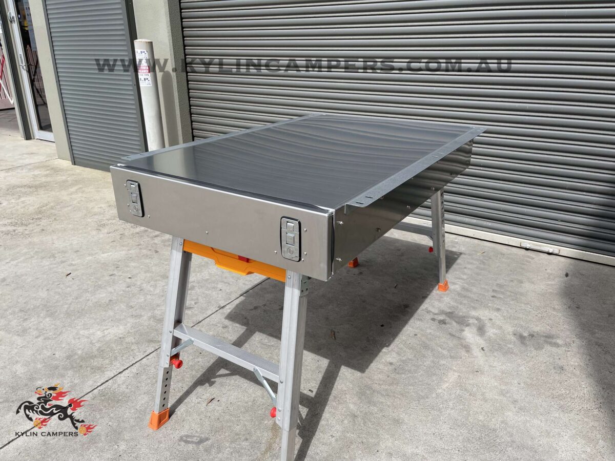 Alloy Under Tray Drawer (1200x750x170mm) Kylin Campers
