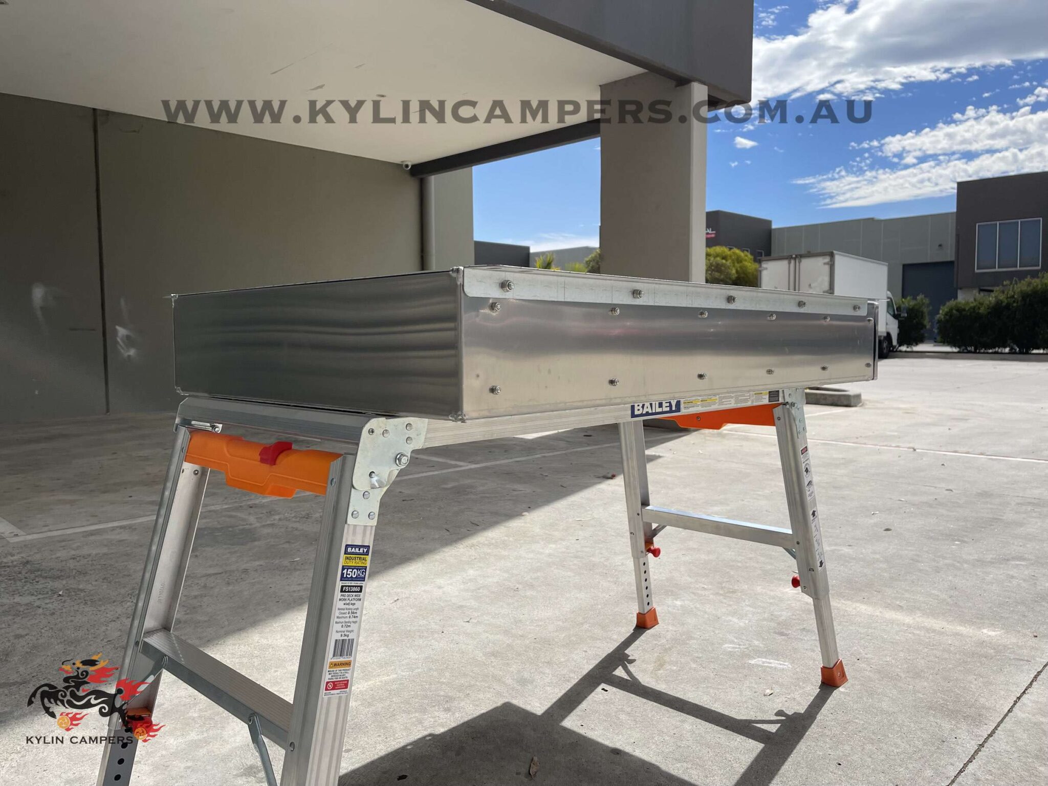 Alloy Under Tray Drawer (1200x750x170mm) Kylin Campers