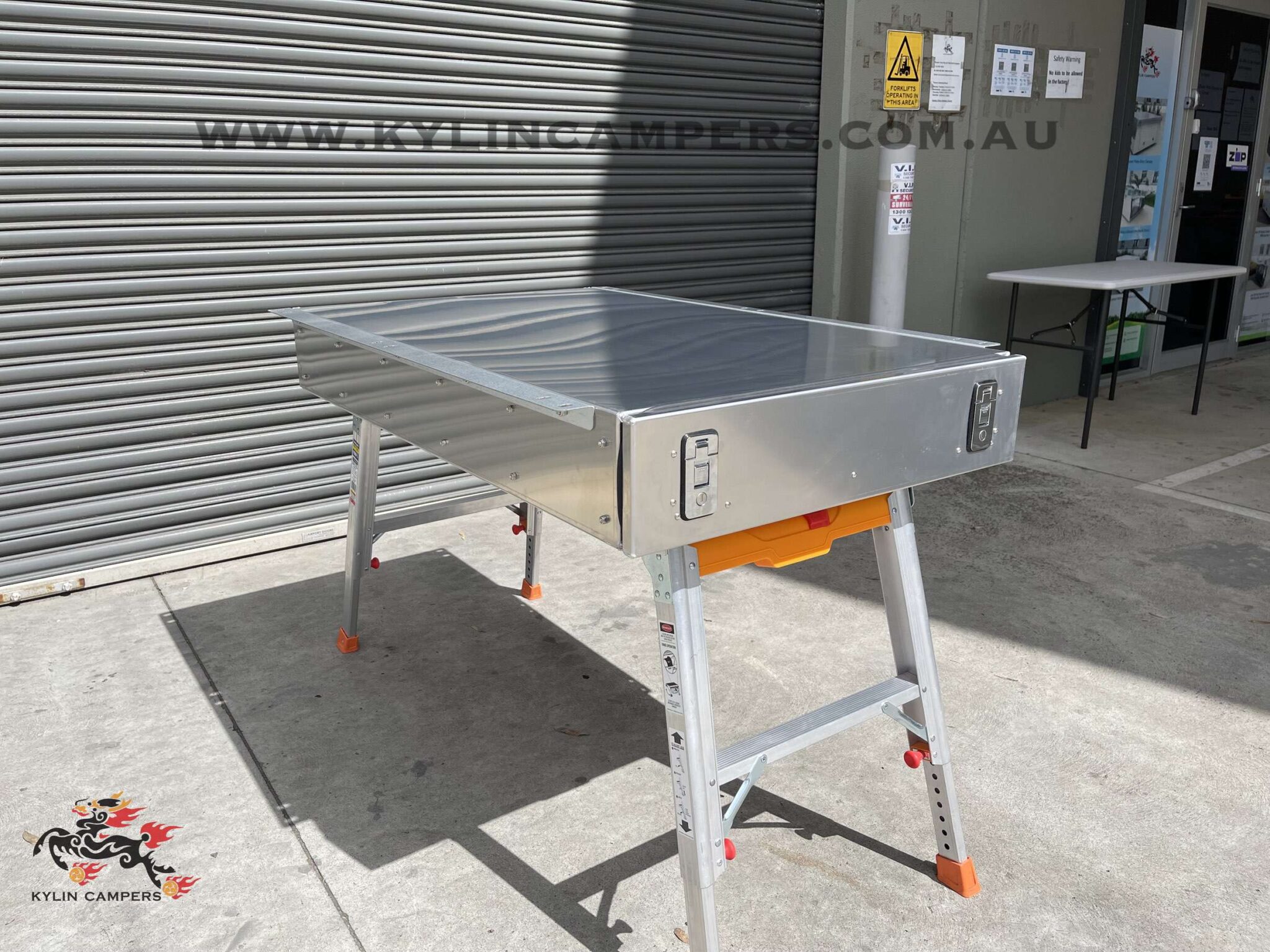 Alloy Under Tray Drawer (1200x750x170mm) Kylin Campers