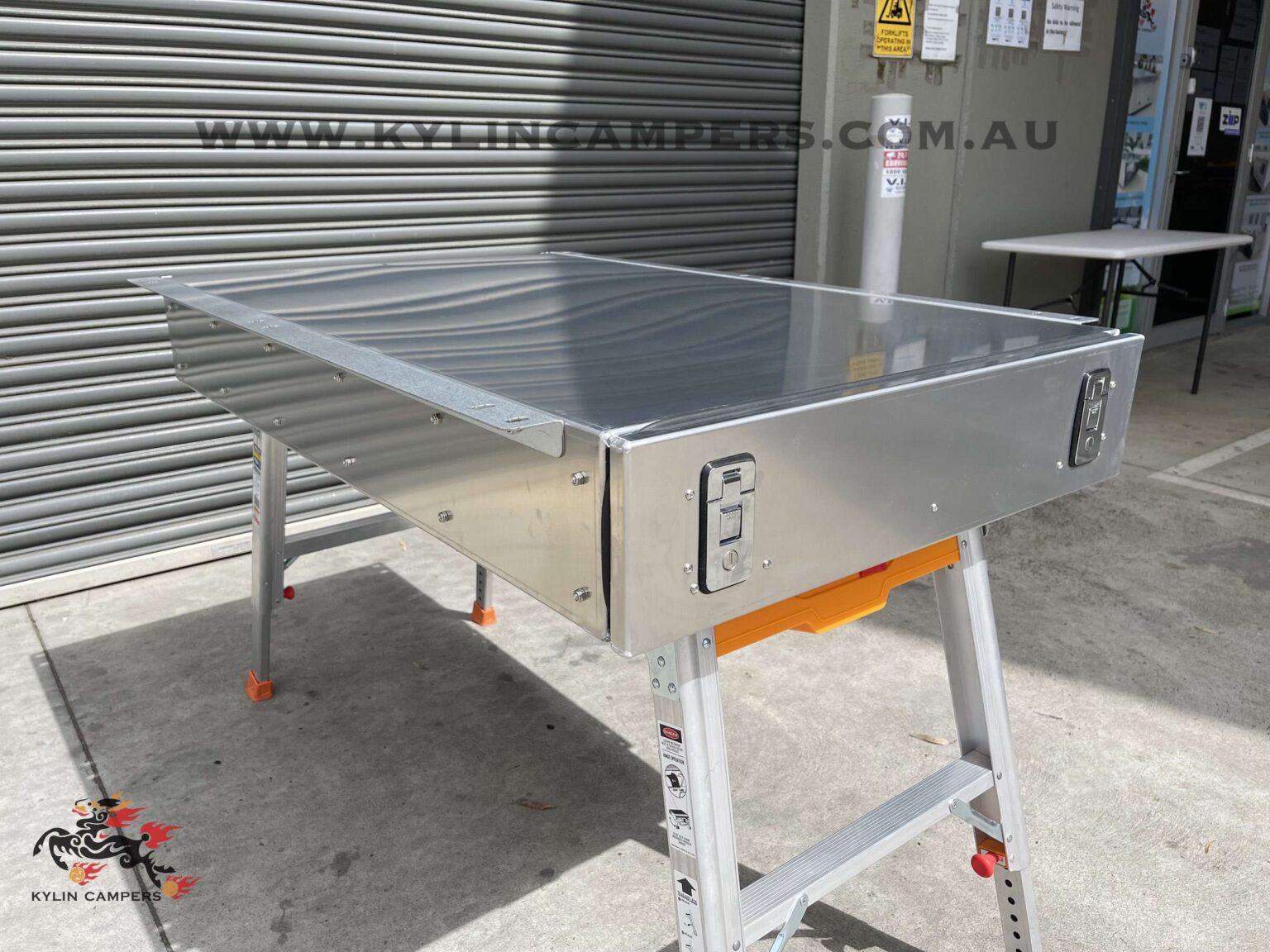 Alloy Under Tray Drawer (1200x750x170mm) Kylin Campers