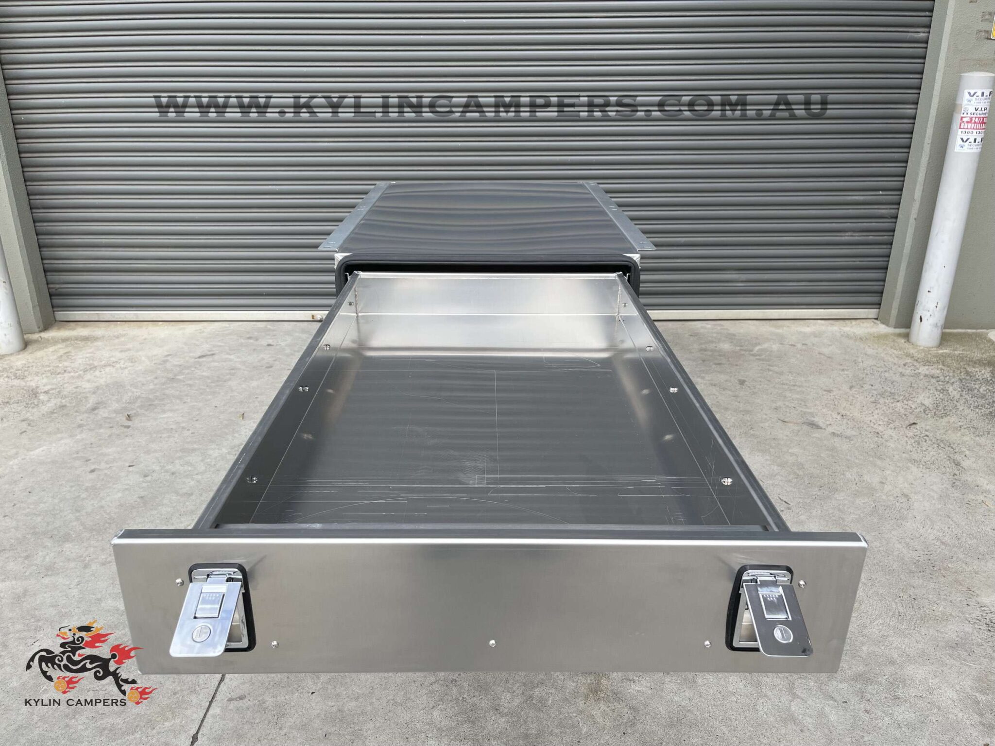 Alloy Under Tray Drawer (1500x750x170mm) Kylin Campers