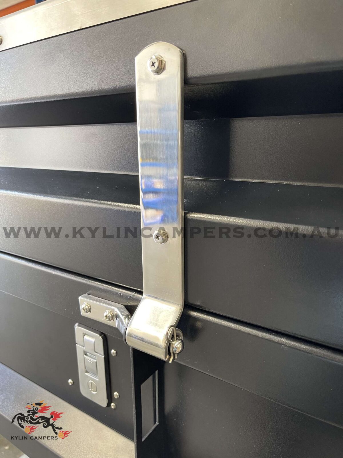 Heavy Duty Stainless Steel 240mm Strap Hinge for Ute Tray Kylin Campers