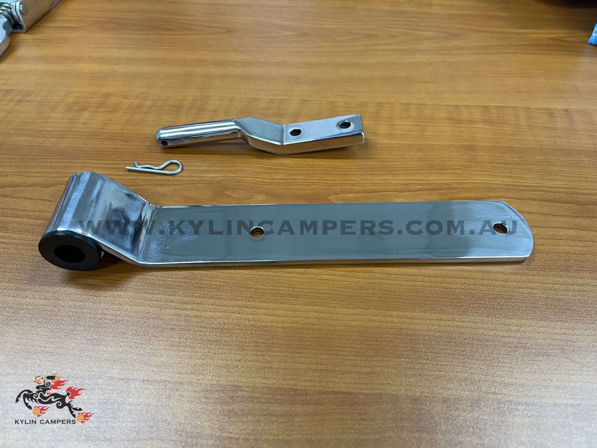Heavy Duty Stainless Steel 240mm Strap Hinge for Ute Tray Kylin Campers