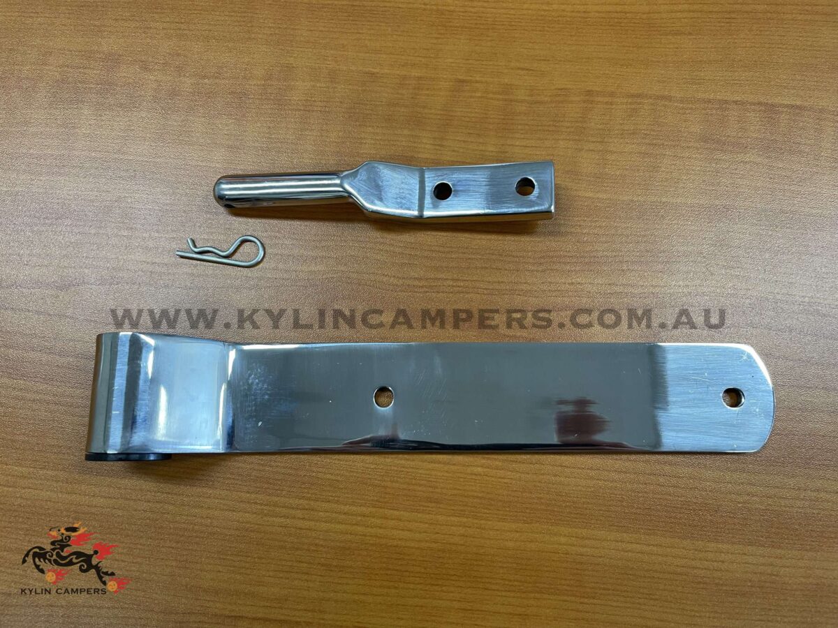 Heavy Duty Stainless Steel 240mm Strap Hinge for Ute Tray Kylin Campers