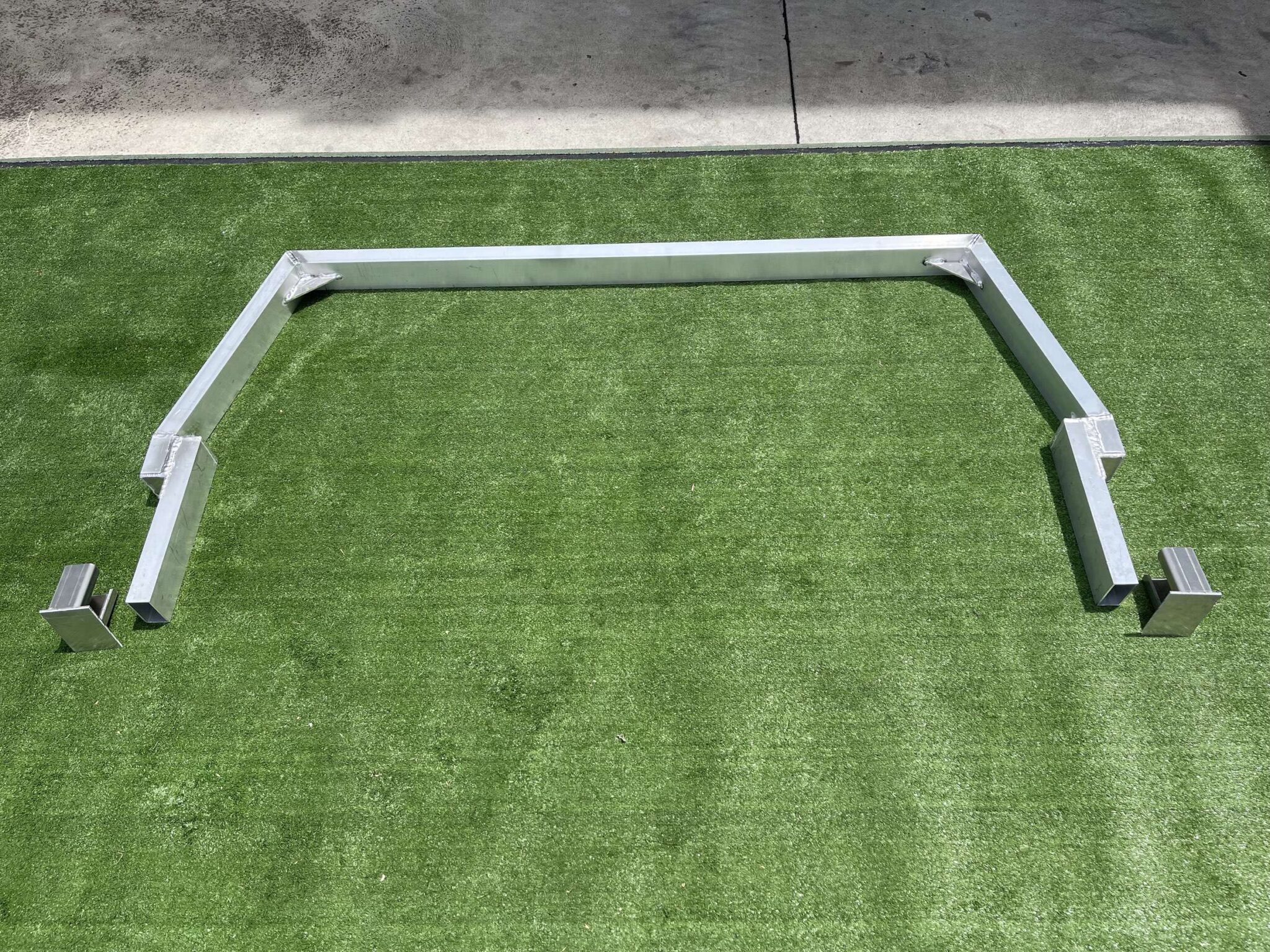860mm High Ute Tray Rear Ladder Rack Silver Kylin Campers 860mm-high-ute-tray-rear-ladder-rack-silver-kylin-campers